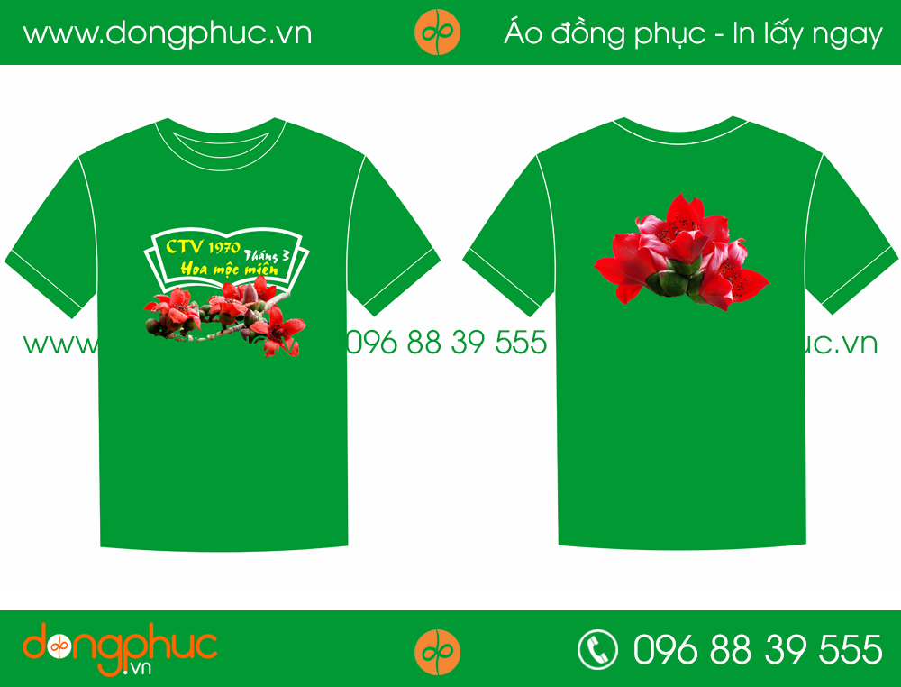 Áo phông đồng phục Lớp CTV